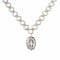 The Betty Necklace with All Medallions - Silver - VSA Designs