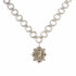 The Betty Necklace with All Medallions - Silver - VSA Designs