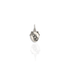 Bourne Again Poison Heart Charm - Silver