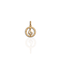 Bourne Again Wild Note Charm - Gold