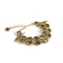 Brigid Waterfall Bracelet Earth Olivine - Gold