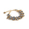 Brigid Waterfall Bracelet Water Lt Sapphire - Gold
