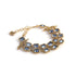 Brigid Waterfall Bracelet Water Lt Sapphire - Gold