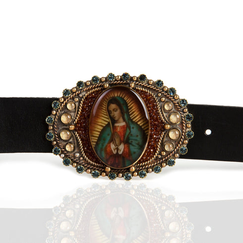 Goddess Image Buckle - Guadalupe - VSA Designs