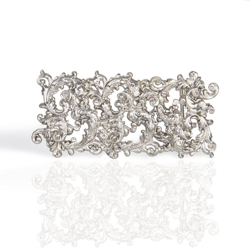 Starfall Baroque Buckle - Silver