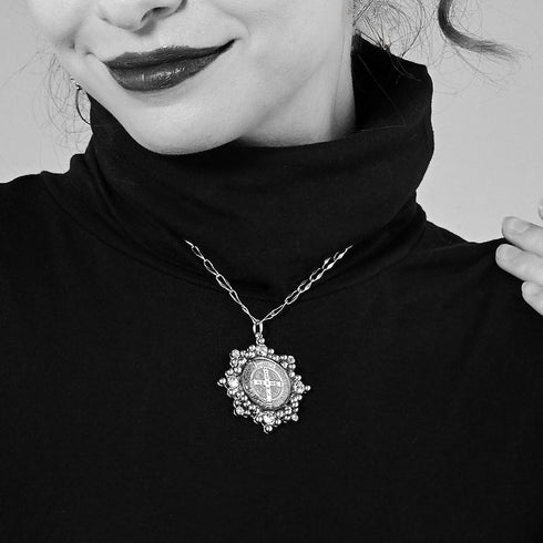 Cloister San Benito Charm Gunmetal