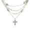 Magdalena Cadena with Rebel Cross - Silver