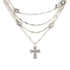 Magdalena Cadena with Rebel Cross - Silver