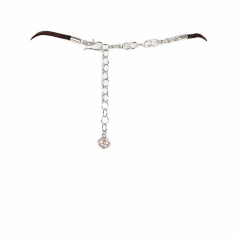 Petite Cloister San Benito Charm Necklace - Silver