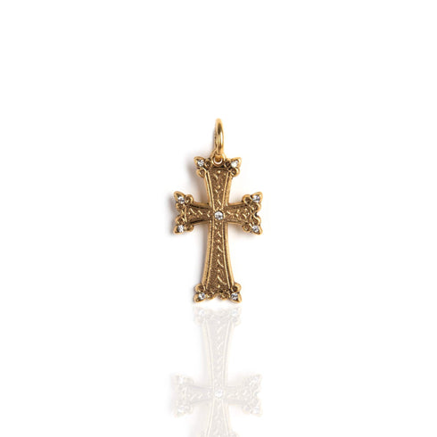 Retablo Cross Charm