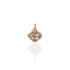 Sacred Heart Logo Charm - Gold