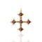Brigid Cross Charm Spirit Amethyst - Gold