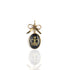 Crown & Bow Charm - Gold