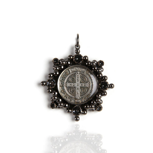 Cloister San Benito Charm Gunmetal