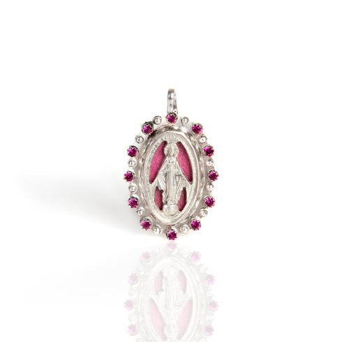 Milagrosa Medallion in PINK - VSA Designs