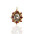 Oval Cloister Sacred Heart Charm in PINK - VSA Designs