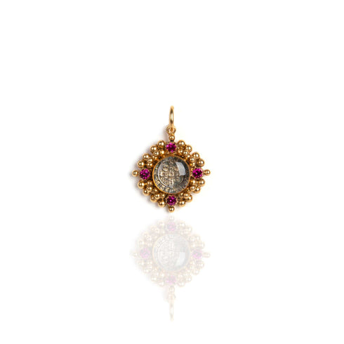Petite Cloister San Benito Charm in PINK