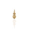 Sacred Heart sVa Mini Charm - Gold