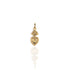 Sacred Heart sVa Mini Charm - Gold
