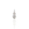 Sacred Heart sVa Mini Charm - Silver