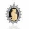 Cats! Cameo Grande Charm - Silver