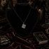 Bourne Again Prayer Charm Necklace - Silver