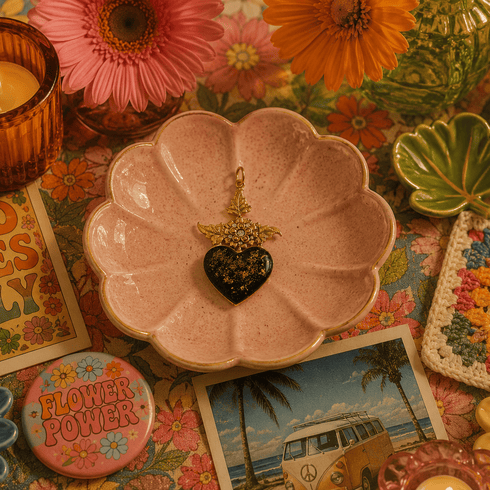 Daisy in Love Charm - Gold