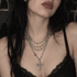 Bourne Again Magdalena With Rebel Cross Silver - Silver
