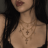 Bourne Again Gospel Necklace - Gold