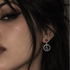Bourne Again Wild Note Earrings - Silver