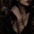 Bourne Again Bat Kissed Cuff - Gold