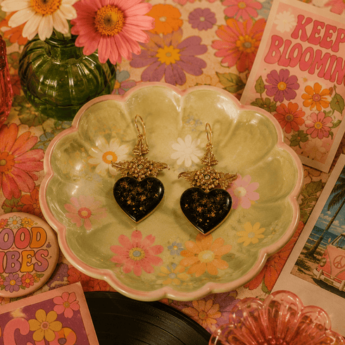Daisy in Love Earrings - Gold