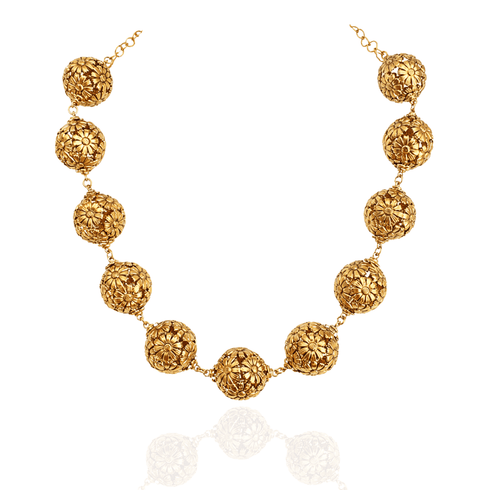 Daisy Darling Choker - Gold