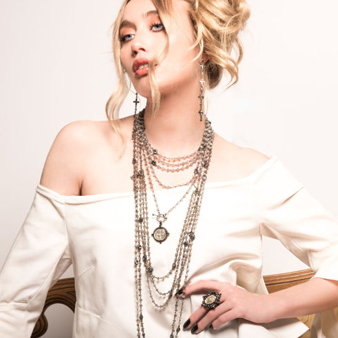 Magdalena - 6mm Lux Labradorite All Medallions