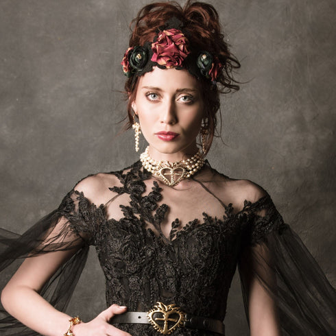 La Queen Collar - Mystic Black - VSA Designs