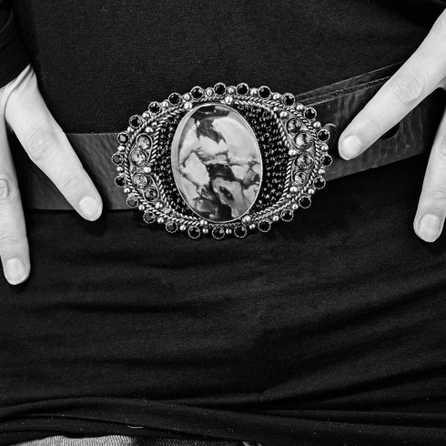 Goddess Image Buckle - Guadalupe