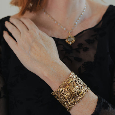 Antigua Cuff - Silver - VSA Designs