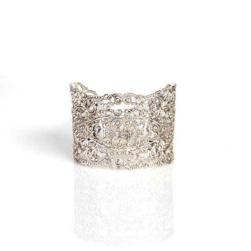 Antigua Cuff - Silver - VSA Designs