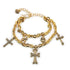 Bourne Again Gospel Bracelet - Gold