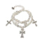 Bourne Again Gospel Bracelet - Silver