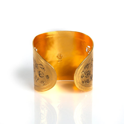 La Lupita Cuff - Gold - VSA Designs