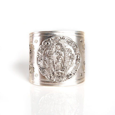 La Lupita Cuff - Silver - VSA Designs