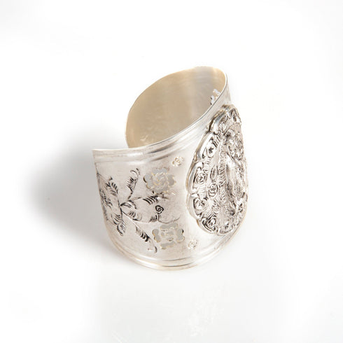 La Lupita Cuff - Silver - VSA Designs