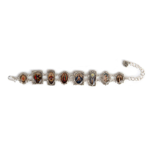 Retablo Framed Bracelet - Silver