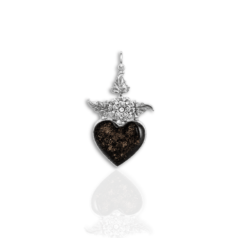 Daisy in Love Charm - Silver