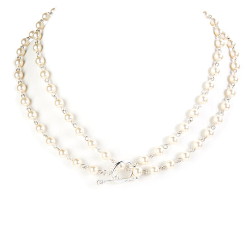 Delfina - 6mm Pearl Cream with All Medallions - VSA Designs