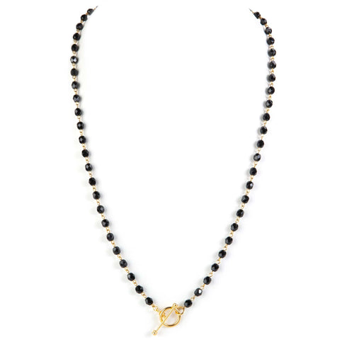 Delfina Crystal Jet All Medallions - Gold