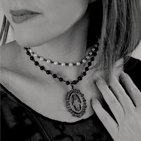 Milagrosa Medallion - Gold - VSA Designs