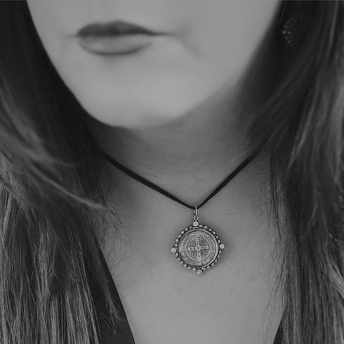 Bespoke San Benito Charm Necklace - Silver - VSA Designs