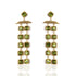 Brigid Waterfall Post Earrings Earth Olivine - Gold